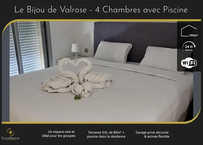 Le Bijou De Valrose - 4 Bedroom With Pool